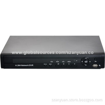16CH Hybrid DVR, H.264/D1, RS485, Supports Mobile Surveillance, Cloud, 3G and Wi-Fi